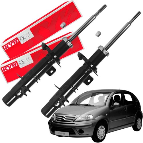 Par Amortecedor Dianteiro Kayaba Citroen C3 2003 A 2012