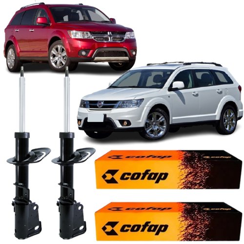 Par Amortecedor Dianteiro Cofap Fiat Freemont Dodge Journey