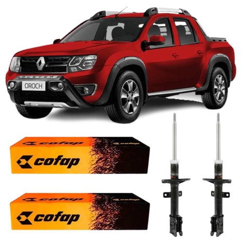 Par Amortecedor Dianteiro Cofap Duster Oroch 2015 A 2021