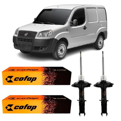 Par Amortecedor Dianteiro Cofap Fiat Doblo 2001 A 2021