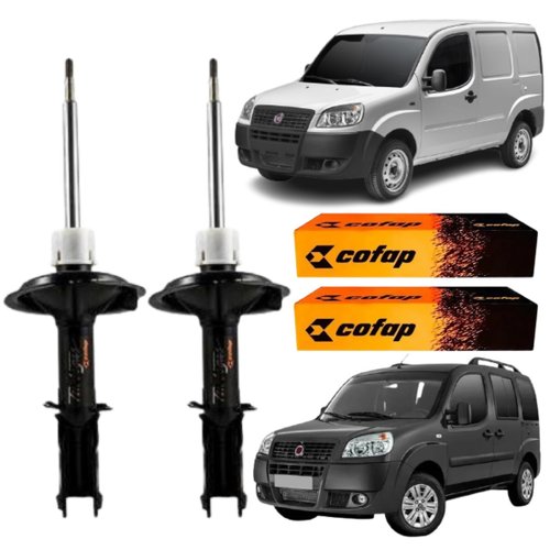 Par Amortecedor Dianteiro Cofap Fiat Doblo 2001 A 2021
