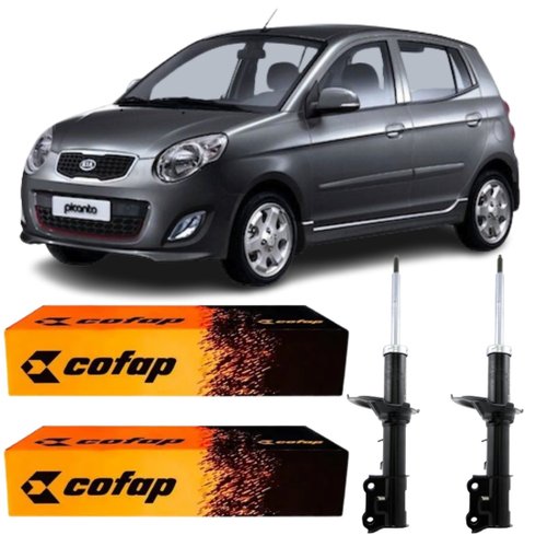 Par Amortecedor Dianteiro Cofap Kia Picanto 2006 A 2011