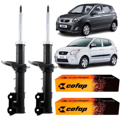 Par Amortecedor Dianteiro Cofap Kia Picanto 2006 A 2011