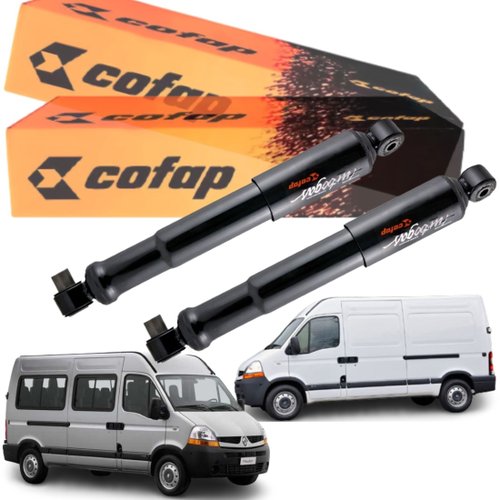 Par Amortecedor Dianteiro Cofap Renault Master 2002 A 2012