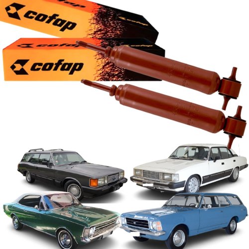 Par Amortecedor Dianteiro Opala Caravan 1968 A 1987