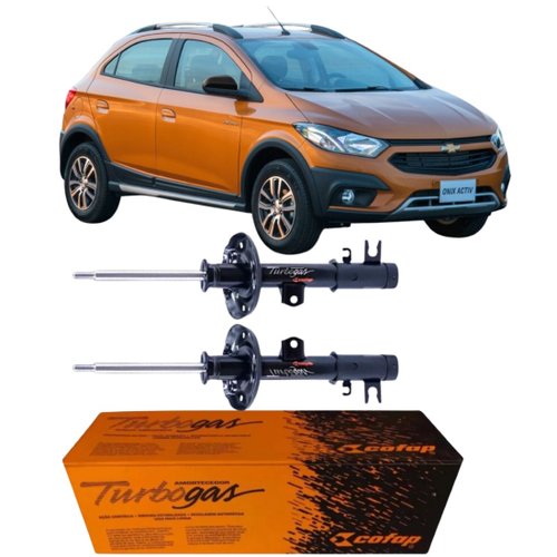 Par Amortecedor Dianteiro Cofap Para Chevrolet Onix Activ