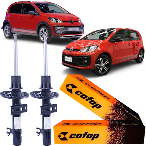 Par Amortecedor Dianteiro Cofap Vw Up Tsi 1.0 Tsi 2015 A 2021