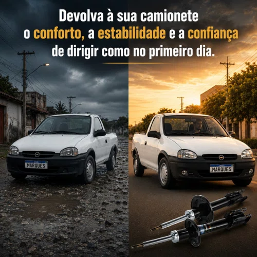Par Amortecedor Dianteiro Corsa Classic Celta Prisma Perfect