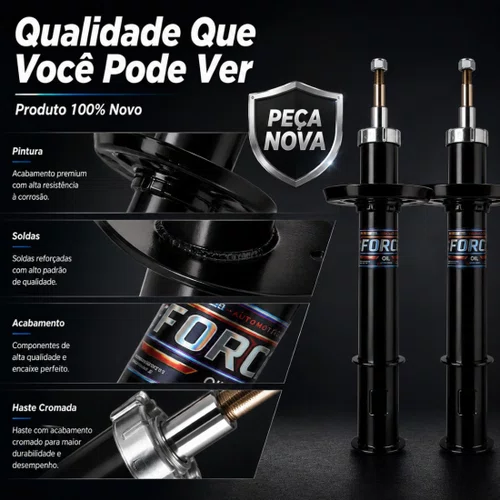 Par Amortecedor Dianteiro Corsa Classic Celta Prisma Perfect