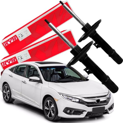 Par Amortecedor Dianteiro Kyb New Civic 2017 A 2020