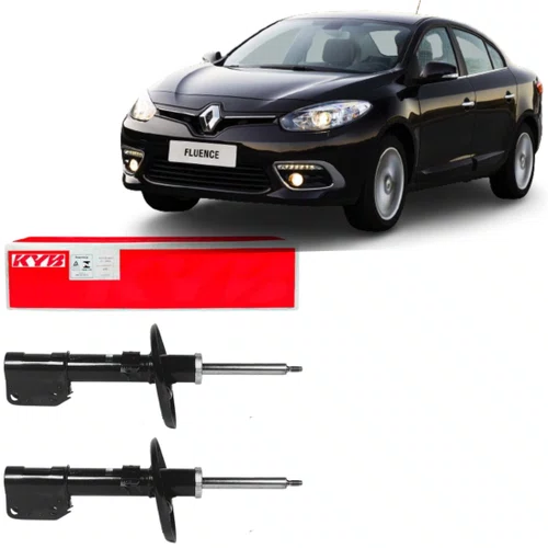 Par Amortecedor Dianteiro Kayaba Renault Fluence 2010 A 2016
