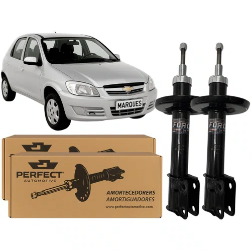 Par Amortecedor Dianteiro Perfect Para Celta Corsa E Prisma