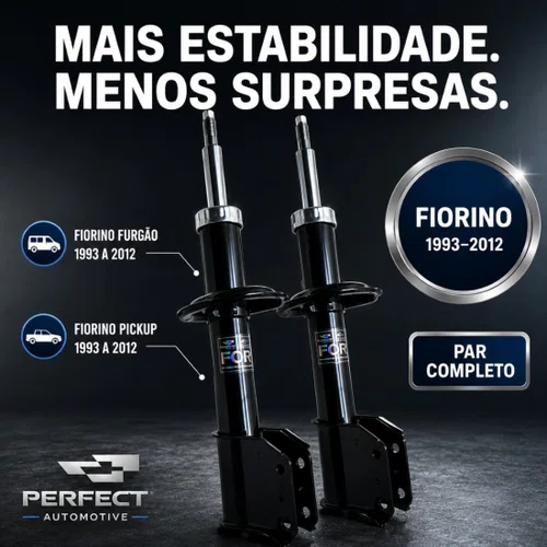 Par Amortecedor Dianteiro Perfect Uno Fiorino 1993 A 2012
