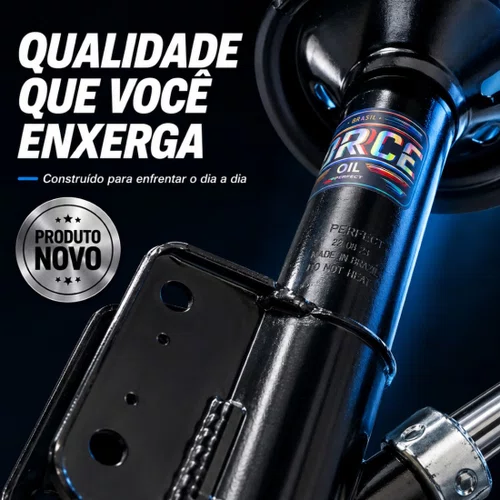 Par Amortecedor Dianteiro Perfect Uno Fiorino 1993 A 2012