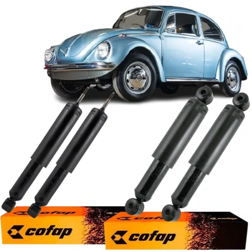 PAR AMORTECEDOR DIANTEIRO TRASEIRO COFAP FUSCA