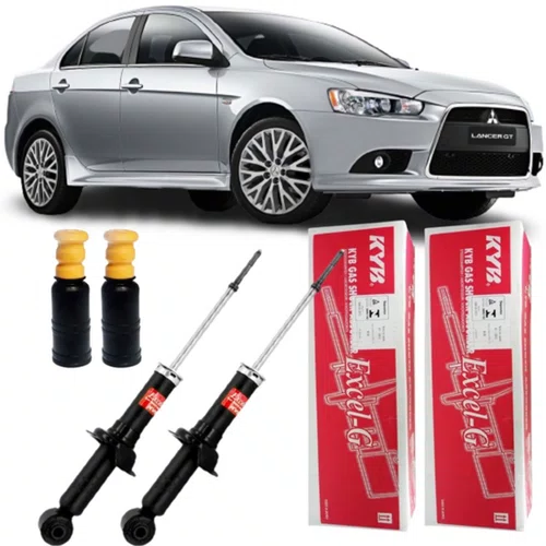Par Amortecedor + Kit Traseiro Lancer 2.0 2012 A 2020 Par Amortecedor + Kit Traseiro Lancer 2.0 2012 A 2020