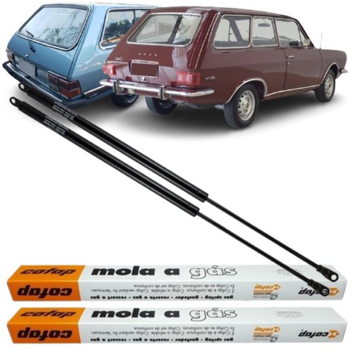 Par Amortecedor Mola Gás Tampa Traseira Ford Belina 1 E 2