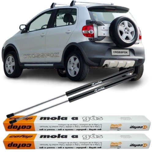 Par Amortecedor Mola Gás Tampa Traseira Vw Fox Crossfox