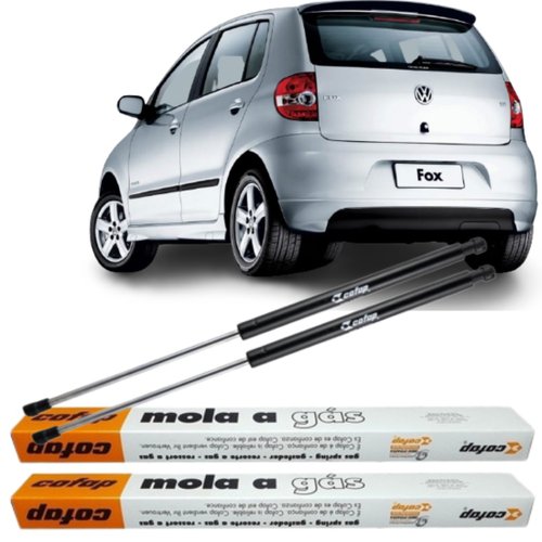 Par Amortecedor Mola Gás Tampa Traseira Vw Fox Crossfox