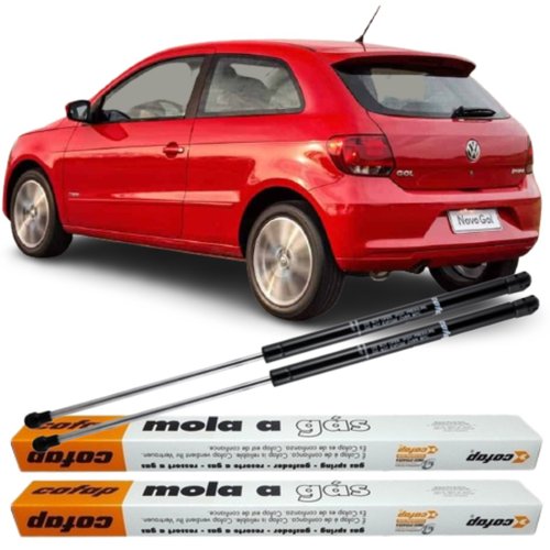 Par Amortecedor Mola Gás Tampa Traseira Gol G5 G6 2008 A 2016