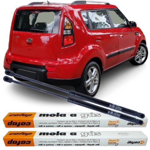 Par Amortecedor Mola Gás Tampa Traseira Kia Soul 2009 A 2014