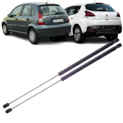 Par Amortecedor Mola Gás Tampa Traseira Apx Peugeot 3008 C3