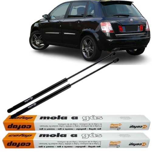 Par Amortecedor Mola Gás Tampa Traseira Polo Hatch Stilo Ds4