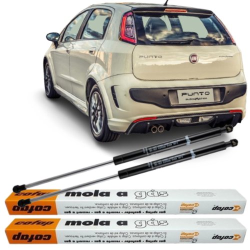 Par Amortecedor Mola Gás Tampa Traseira Fiat Punto 07 A 17 Par Amortecedor Mola Gás Tampa Traseira Fiat Punto 07 A 17