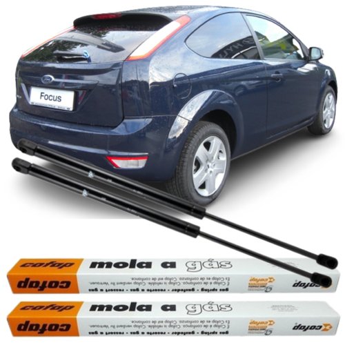 Par Amortecedor Mola Gás Tampa Traseira Focus Hatch 2002 A 2010