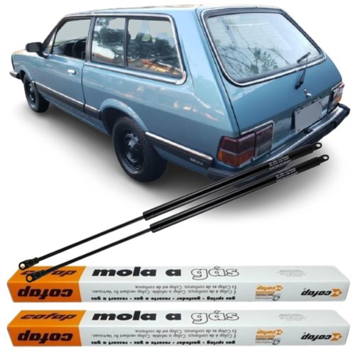 Par Amortecedor Mola Gás Tampa Traseira Ford Belina 1 E 2