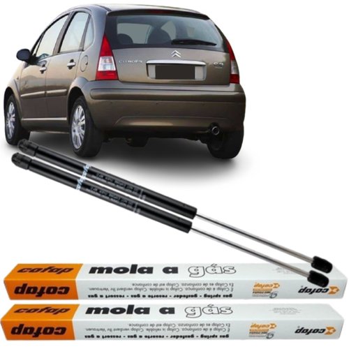 Par Amortecedor Mola Gás Tampa Traseira C3 Peugeot 3008