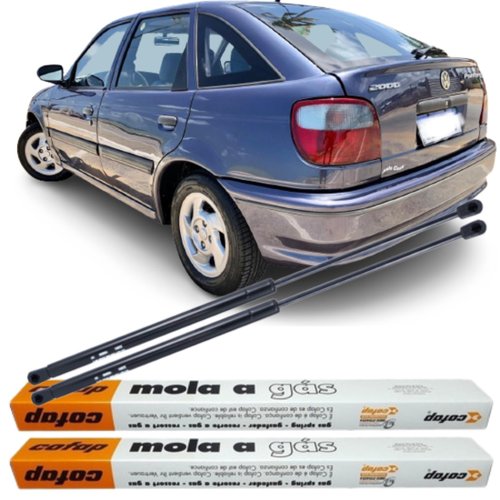 Par Amortecedor Mola Gás Tampa Traseira Vw Pointer 1994 A 1996