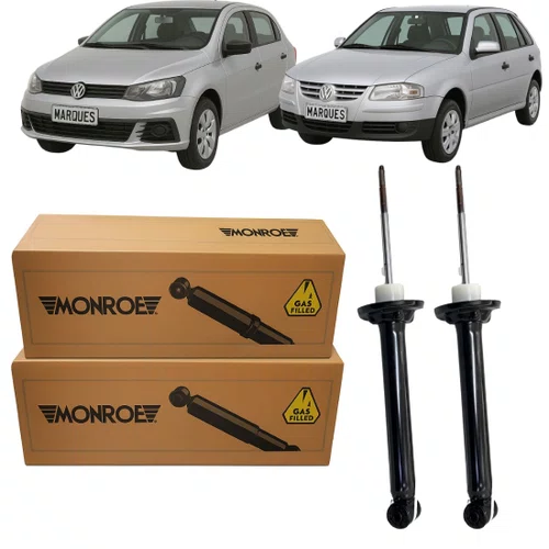 Par Amortecedor Original Monroe Para Vw Gol E Voyage 08 A 22