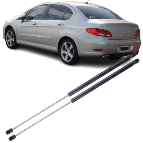 Par Amortecedor Tampa Traseira Apx Peugeot 408 2018 2019
