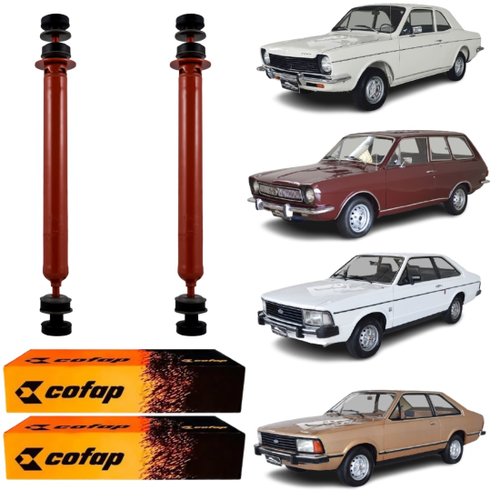 Par Amortecedor Traseiro Cofap Belina Corcel 1970 a 1981