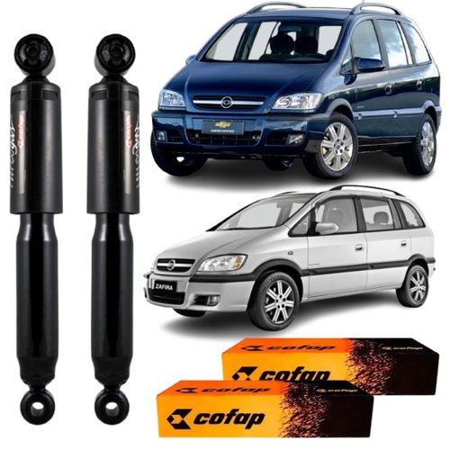 Par Amortecedor Traseiro Cofap Chevrolet Zafira 2001 A 2012