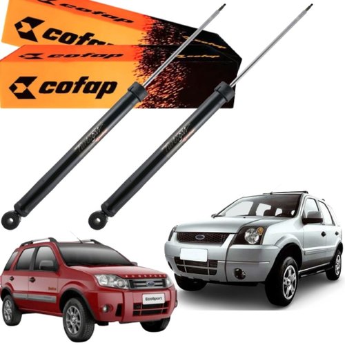 Par Amortecedor Traseiro Ecosport 4x2 2003 A 2012