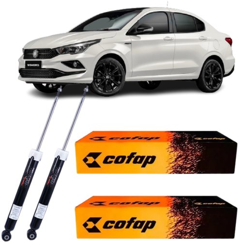 Par Amortecedor Traseiro Cofap Fiat Cronos 1.3 1.8 2018 a 2022