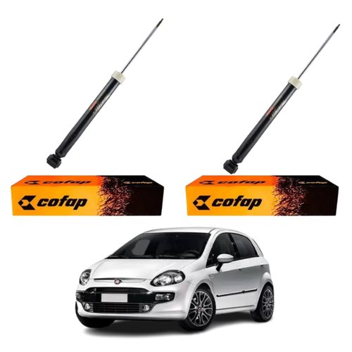 Par Amortecedor Traseiro Cofap Fiat Linea Punto 2007 A 2016