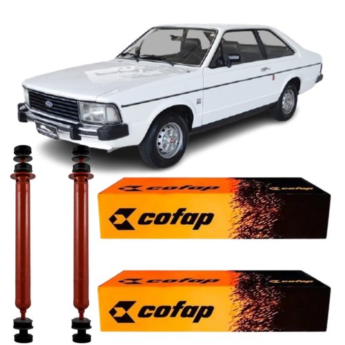 Par Amortecedor Traseiro Cofap Belina Corcel 1970 a 1981