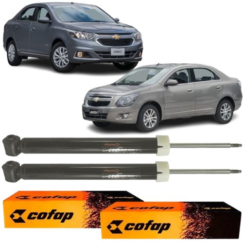 Par Amortecedor Traseiro Cofap Chevrolet Cobalt 2012 A 2020