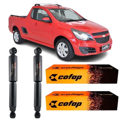 Par Amortecedor Traseiro Cofap Chevrolet Montana 2003 A 2019