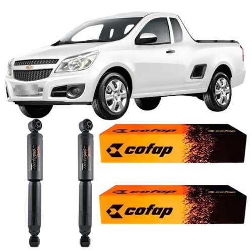 Par Amortecedor Traseiro Cofap Chevrolet Montana 2003 A 2019