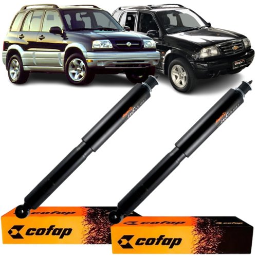 Par Amortecedor Traseiro Cofap Tracker Vitara 2001 A 2011