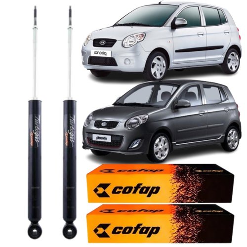 Par Amortecedor Traseiro Cofap Kia Picanto 2006 A 2011