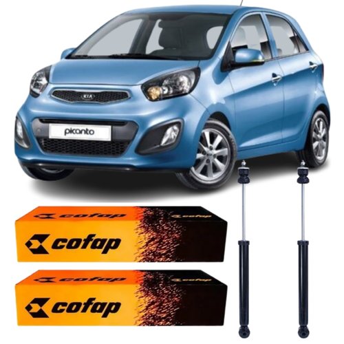 PAR AMORTECEDOR TRASEIRO COFAP KIA PICANTO 11 A 16