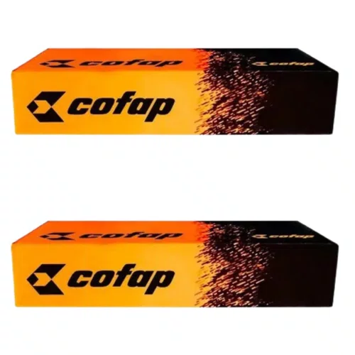 PAR AMORTECEDOR TRASEIRO COFAP + KIT CLIO 1.0 1.6 SYMBOL 99/...