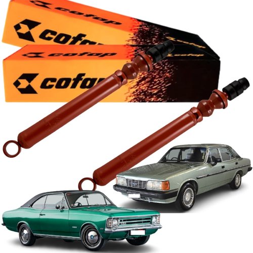 Par Amortecedor Traseiro Cofap Opala Caravan 1968 A 1987