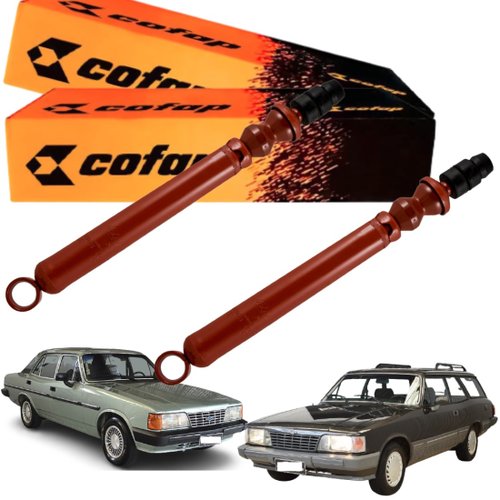 Par Amortecedor Traseiro Cofap Opala Caravan 1968 A 1987