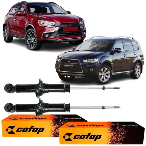 Par Amortecedor Traseiro Cofap Mitsubishi Asx 2.0 11 A 22